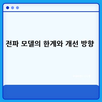 전파 모델의 한계와 개선 방향