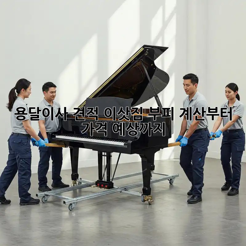 용달이사 견적: 이삿짐 부피 계산부터 가격 예상까지!