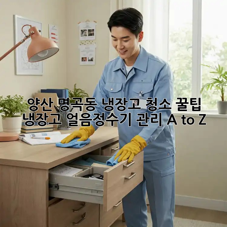 양산 명곡동 냉장고 청소 꿀팁 ✨ 냉장고 얼음정수기 관리 A to Z